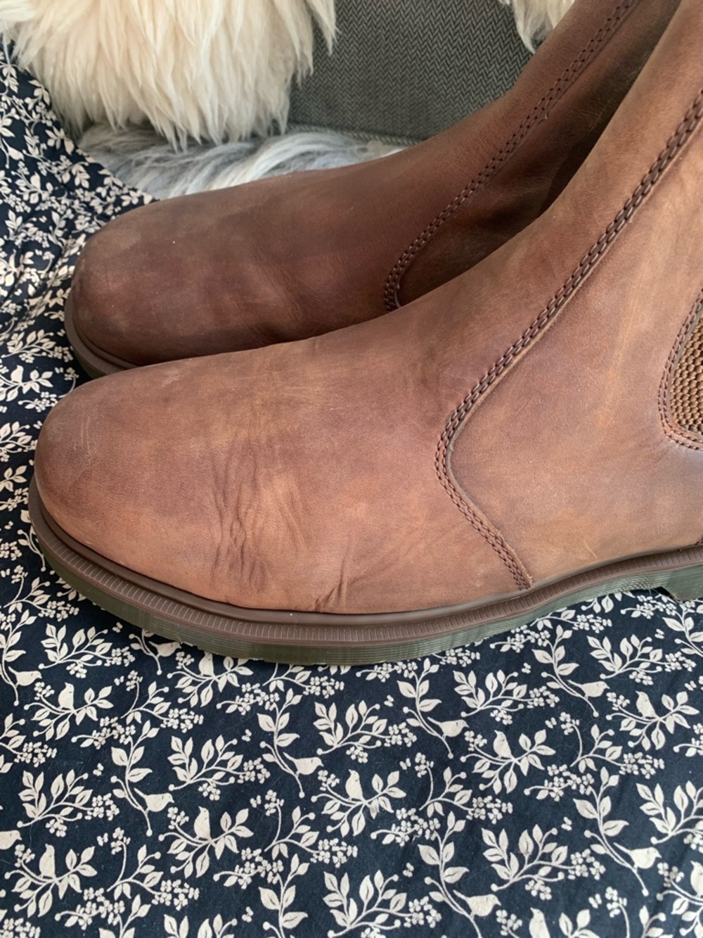 Dr marten men’s 13 crazy horse Chelsea boot - Picture 5 of 7